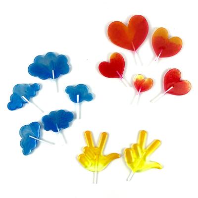 China 5716 - 5728 Lollipops Magic Wand Charm Mold Hearts Lollipop Mold or Lollipop Double Star Sucker Plastic Silicone Molds for sale