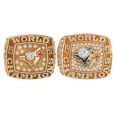 China FASHIONABLE Fashion High Quality Gold Plated Alloy 1992 Toronto Blue Jays Champions Rings for sale