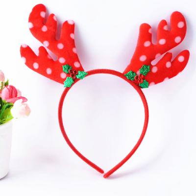 China Cheap Handmade Christmas Antlers Reindeer Christmas Antler Headband /snowman /hat /tree for sale