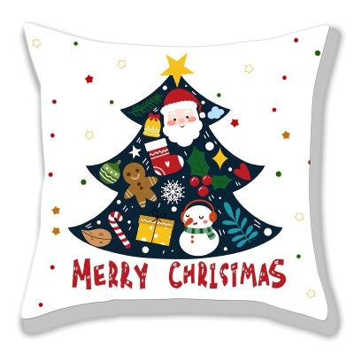 China Christmas Festival Tending Products 2021 Christmas Pillow With Sleigh For Holiday Wedding Party Halloween Decoration Supplies Ornament Craft Gifts for sale