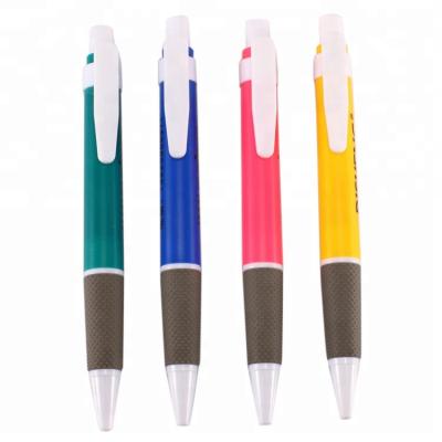 China Promotional Pen Advertising Plastic Ballpoint Promotional Pen Custom Logo for sale