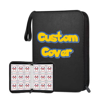 China Custom Premium PP Pocket 3x3 9 Sleeves Collect Book Sports Game Baseball Trading Card Album Folder Binder for sale