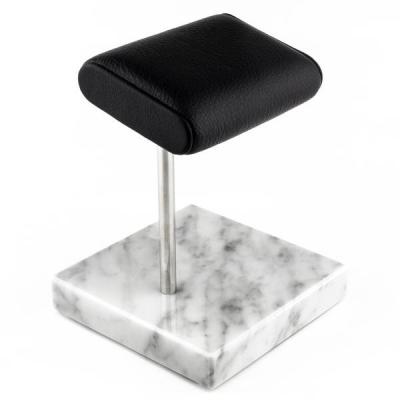 China Luxurious Classic Elegant Marble Leather Display Stand Real Genuine Marble+Metal+Genuine Genuine Leather Watch Manufacturer Direct for sale