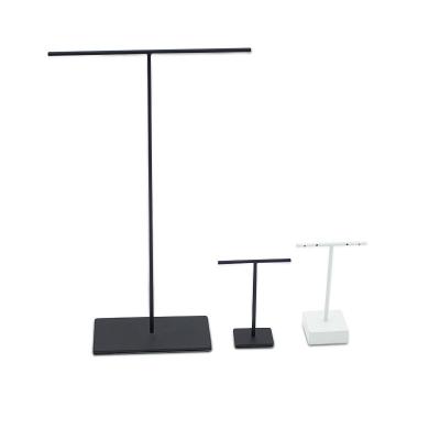 China Direct Metal Manufacturer Customized Sizes And Logos Metal Earring Jewelry Display Stand for sale