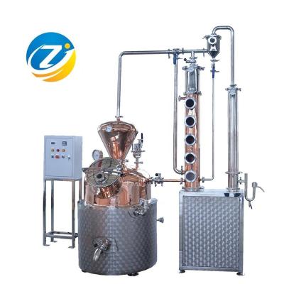 China Home Craft Spirit Production Line Brew Kit Steam Distillation Equipment For Wine Water Alcohol Distillation for sale