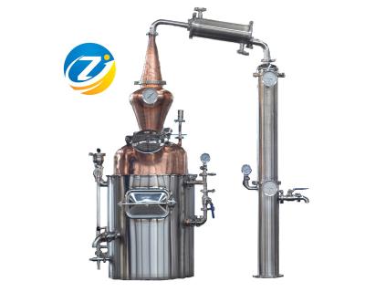 China Distillery Distillation Column Essential Oil Distillation Equipment Oil Still for sale