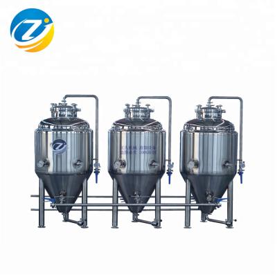 China Turnkey Distillery 300L Beer Brewing System Stainless Steel Fermenter - fermentador de vino for sale for sale