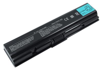 China 2 TOSHIBA laptop battery, PA3534U PA3727U PABAS098 Satellite A200 L200 M200 for sale