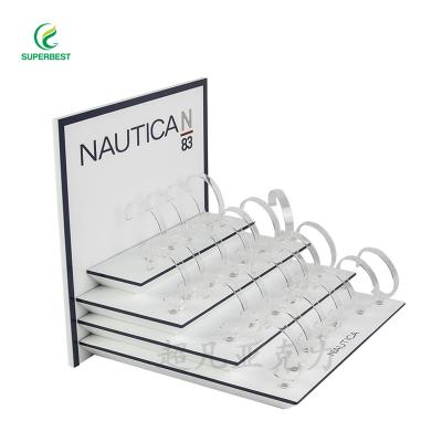 China Eco - Friendly Retail Acrylic Shop Display Countertops Custom Acrylic Watch Display for sale