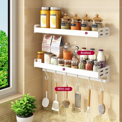 China High Quality Multifunctional Viable Kitchen Storage Racks, Wall Mounted Shelf Spice Storage Racks Racks Kitchen for sale