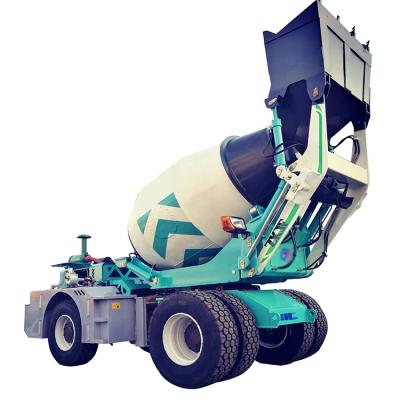 China energy & Mining Rotation 3.2Cbm Hydraulic Self Loading Concrete Mixer Wholesale for sale