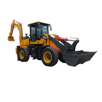 China Cultivate Good Performance Wheel Loader Machine Backhoe Loader Excavator for sale