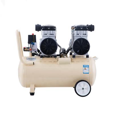 China OIL-LESS 220v 1.5kw high performance low noise air compressor for sale