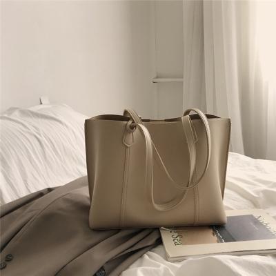 China New Lady's High Quality Large Capacity Women's Bag 2022 Fashionable Casual Tote Bag Ins Style Office Handbags for sale