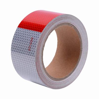 China PET Microbeads DOT Reflective Tape Sticker para caminhão à venda