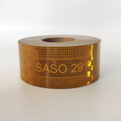 China SASO 2913 Verkrijgbare reflecterende tape-sticker voor vrachtwagenveiligheid in Saoedi-Arabië Te koop