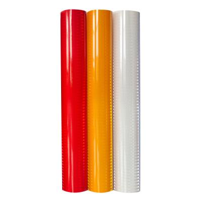 China White Yellow Red Green Blue Orange Colorful Prismatic Reflective Sheeting Film For Road Traffic Signs for sale