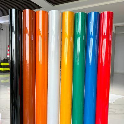 China 1.24x45.72 m Advertisement Grade Glass beads Type Acrylic Reflective Sheeting Vinyl Roll 5200 Durability 5 Years for Screening Printing for sale