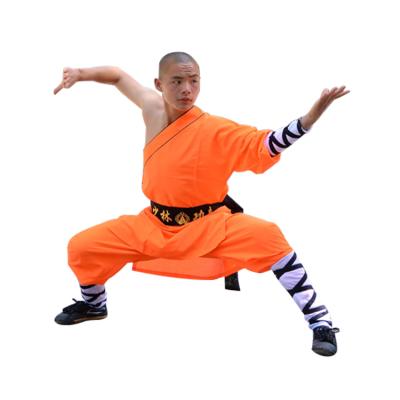 China Single High Quantity Polyester Sleeve 100% Traditional OEM Shaolin Kung Fu Uniform for sale