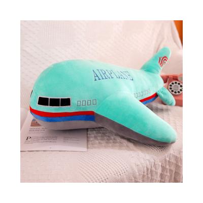 China Plush Toy For Promotions Gray Customizable Logo 102% pp cotton airplanes wholesale from plush China supplier for sale