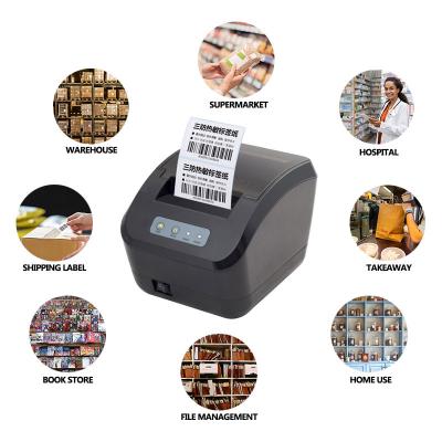 China Automatic Shipping Black And White UPS Fedex Wifi Barcode Printing Machine Label Barcode Printer Thermal Sticker 80mm Printing for sale