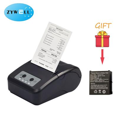 China Mini 58mm mini portable android wifi thermal printer IOS support receipt ticket printer for sale