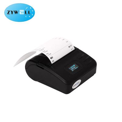 China Mini Zywell Bluetooth Portable Thermal Mobile Receipt Printer 80mm Wireless Bill Printer POS ZM01 for sale