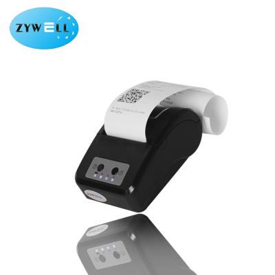 China Inkless black and white portable mobile printer zm03 58mm thermal position 2 inch receipt mini handheld ticket printer for sale