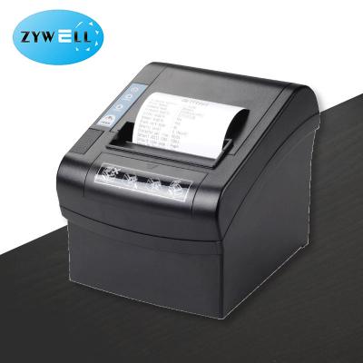 China High Quality Black and White Office Supplies 80mm Thermal Receipt POS Printer with Automatic Cutter Receipts Paper for sale