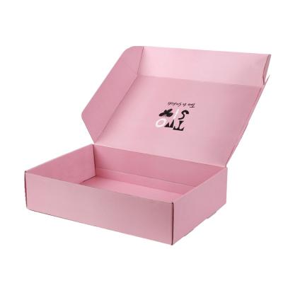 China Recycled Materials A4 Boxes Postal Accessories Box Acrylic Belt Gift Cardboard Bakery 12X5 Pink Baby Tea Basket Large Packing Display Gifts for sale