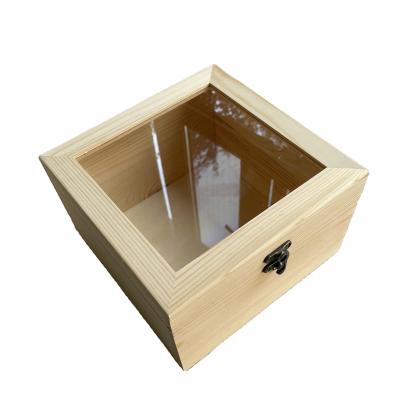 China Cheap Customized Size Handmade Wholesale Wooden Gift Box Used For Packaging for sale