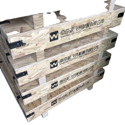 China Recyclable Hot Selling Wooden Shipping Crate With Clip For Sale for sale