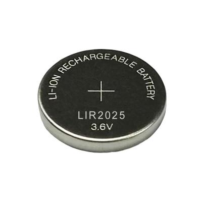 China LIR2025 lithium ion button cell for sale