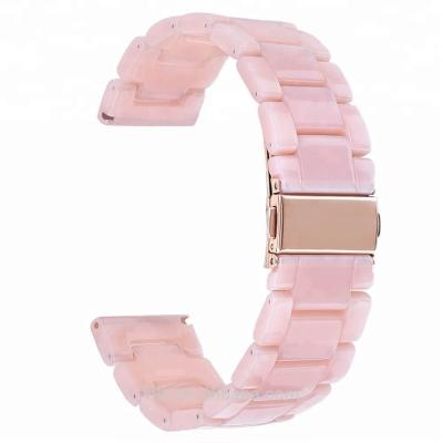 China Fashion Fashion Resin Watch Band For Gear S3, 22mm High Quality Watch Strap For Samsung for sale