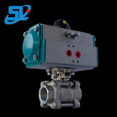 China General Ball Valve For Spring Return Actuator Welding Ball Valve Handles Torque Actuator for sale