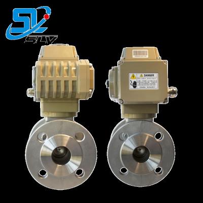 China Best Price Intelligent Control Rotary Actuator General Electric Motorized Flanged Ball Valve for sale