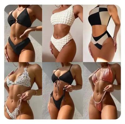 China Fashionable Used Clothing dlo Stock Bale New Sell By Lot Lingerie Brand Swimsuit Swimwear In Assorted Clothes Dress Tops Apparel Second Clothes Supplier for sale