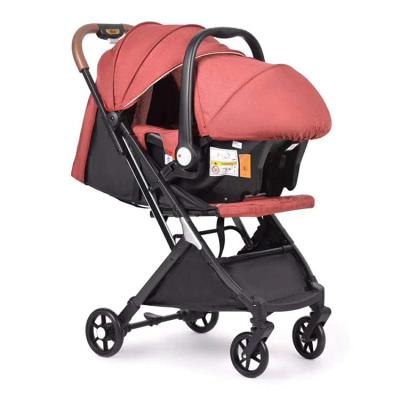 China High Carbon Steel Frame OEM Folding Lightweight High Landscape Antique Baby Carriage For Twins for sale