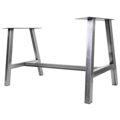 China Wholesale OEM ODM Metal Table Mount Table Legs Modern Stainless Steel Furniture Dining Table Feet Support Metal Steel Legs for sale