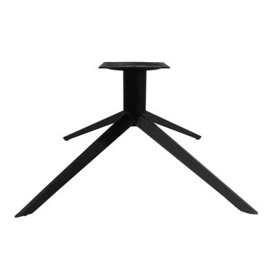 China High Quality Modern Chair Base Matte Black Metal Lounge Chair Sofa Chair Base Furniture Stand for Office Home for sale