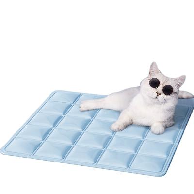 China Cooling Pet Dog Self Cooling Mat Pad Waterproof Summer Ice Gel Cooling Mat for sale