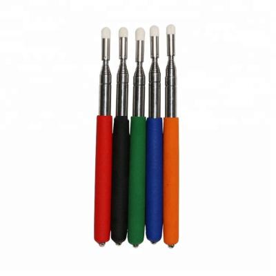 China 1.2 Meter Telescopic Touch Interactive Whiteboard Pen Touch Screen Felt Head Teacher Pointer Dummy Pens for sale