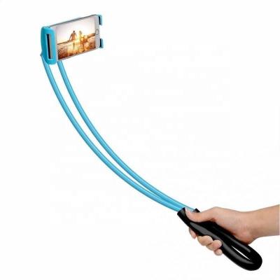 China Durable Flexible Neck Collar Phone Holder Hanging Lazy Bracket Mobile Phone Bracket for sale