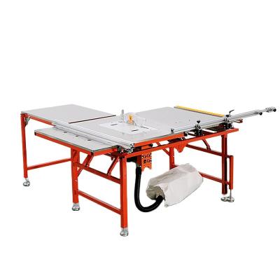 China VERTICAL Small Folding 45 -90 Degree Portable Cutting Sliding Table Saw for sale