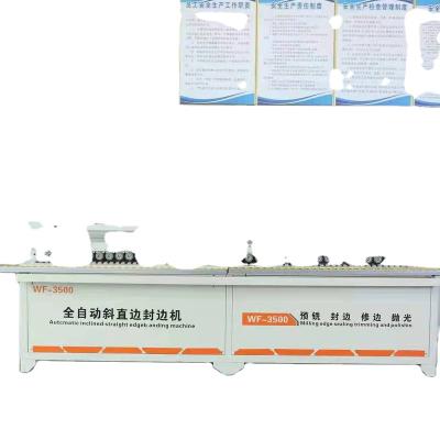 China Building Material Shops 30-90 Degree Oblique Straight Edge Panel Wood Based Edge Sealing Machine for sale