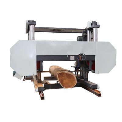 China Large Horizontal Woodworking Machinery Wood Cutting Movable Band Saw Cutting Machine Wood Processing for sale