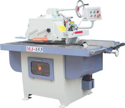 China VERTICAL Straight Line Wood Ripping Saw Single Saw Machine Wood Ripping Slitter Ripping Saw for sale