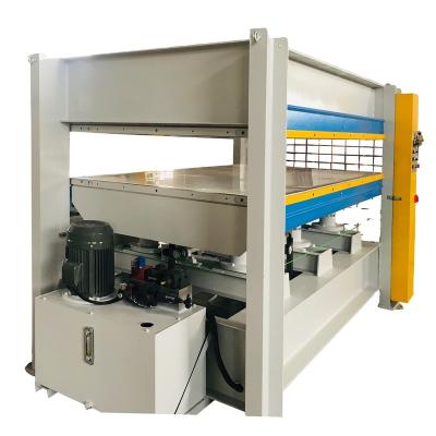 China Building Material Stores Hydraulic Hot Press Machine / Wood Hot Press Machine for sale