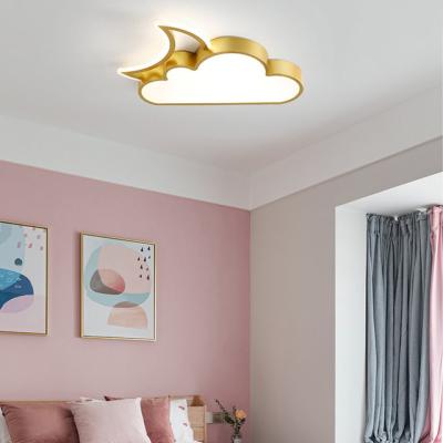 China Ceiling Rose Nordic Warm And Single LED Ceiling Lamp Is Suitable For Bedroom Kids Room for sale