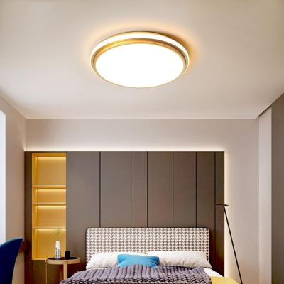 China Surface mounted Nordic light luxury simple atmospheric LED ceiling light suitable for bedroom and living room for sale